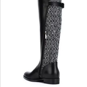 Authentic 100% Dolce Gabbana Tweed Panel Boots